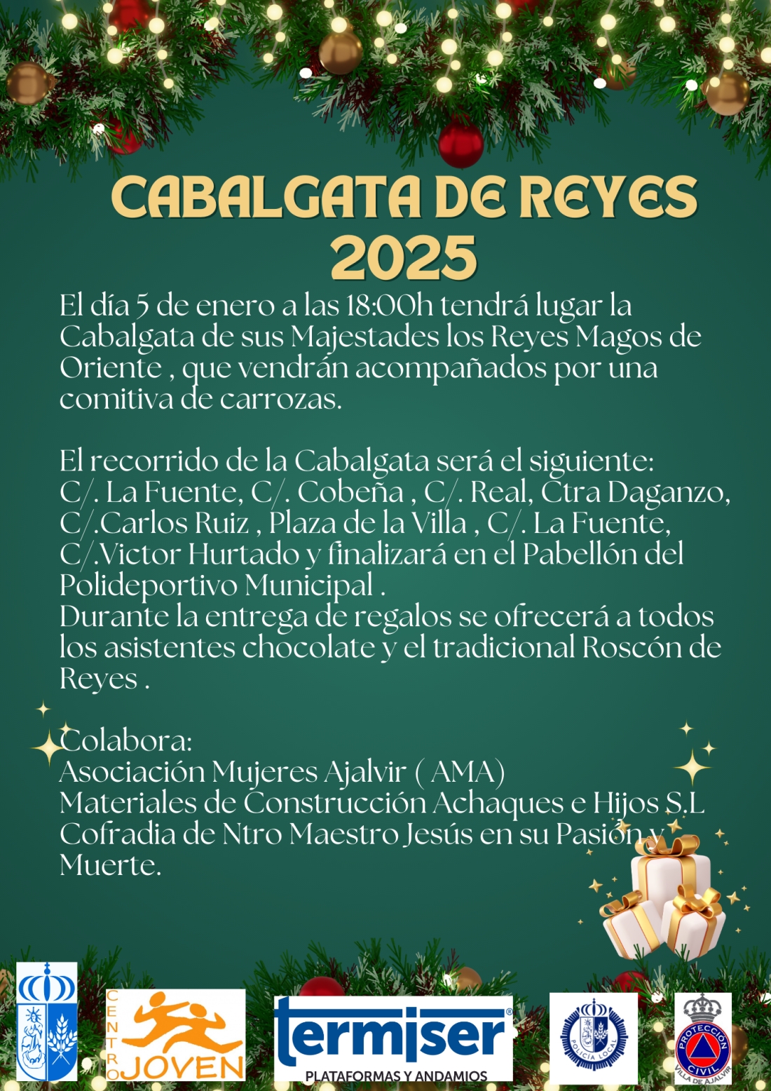 CABALGATA DE REYES 2025