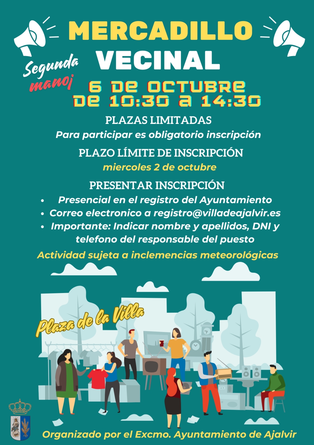 MERCADILLO VECINAL 6 DE OCTUBRE