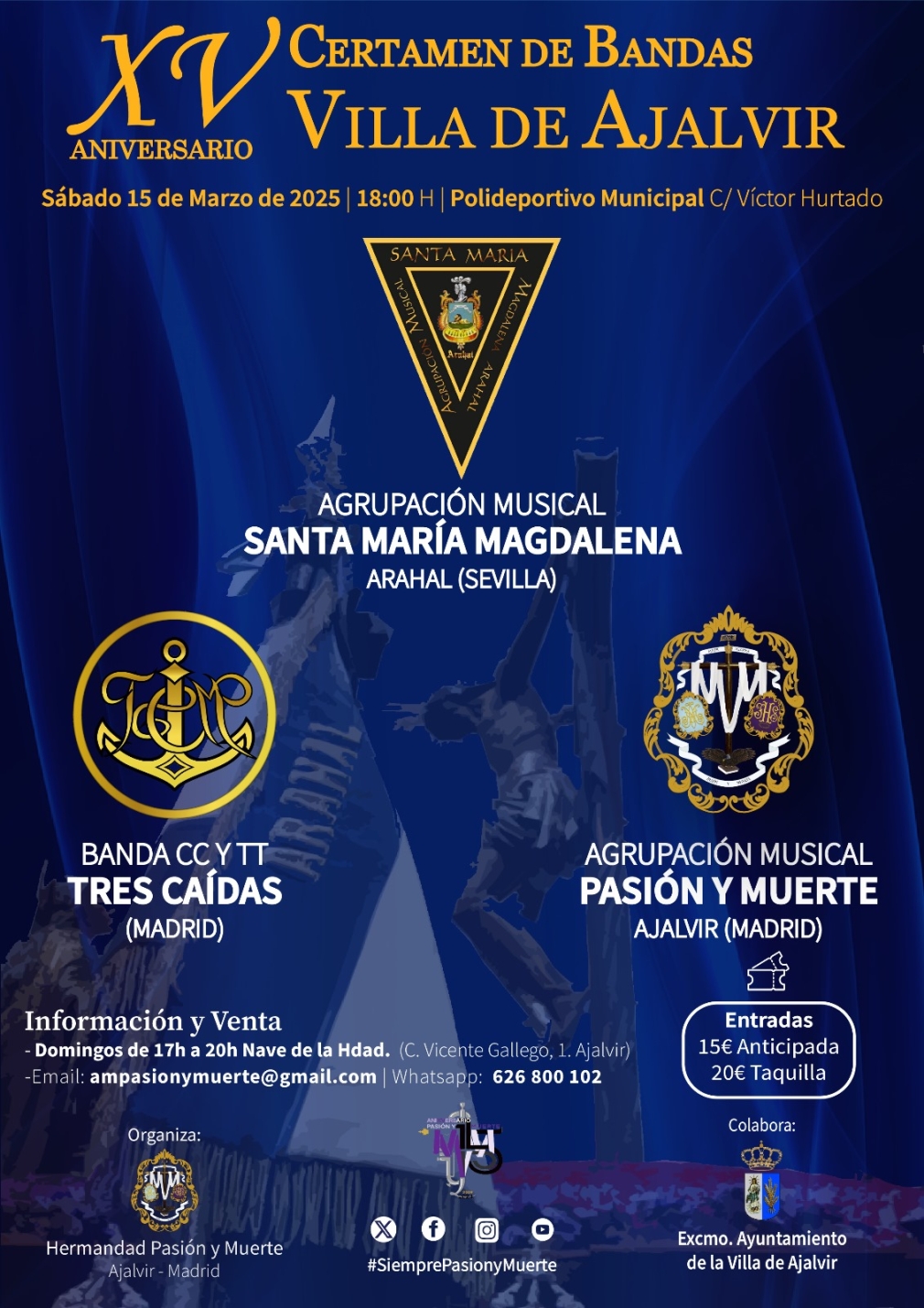 XV CERTAMEN DE BANDAS VILLA DE AJALVIR