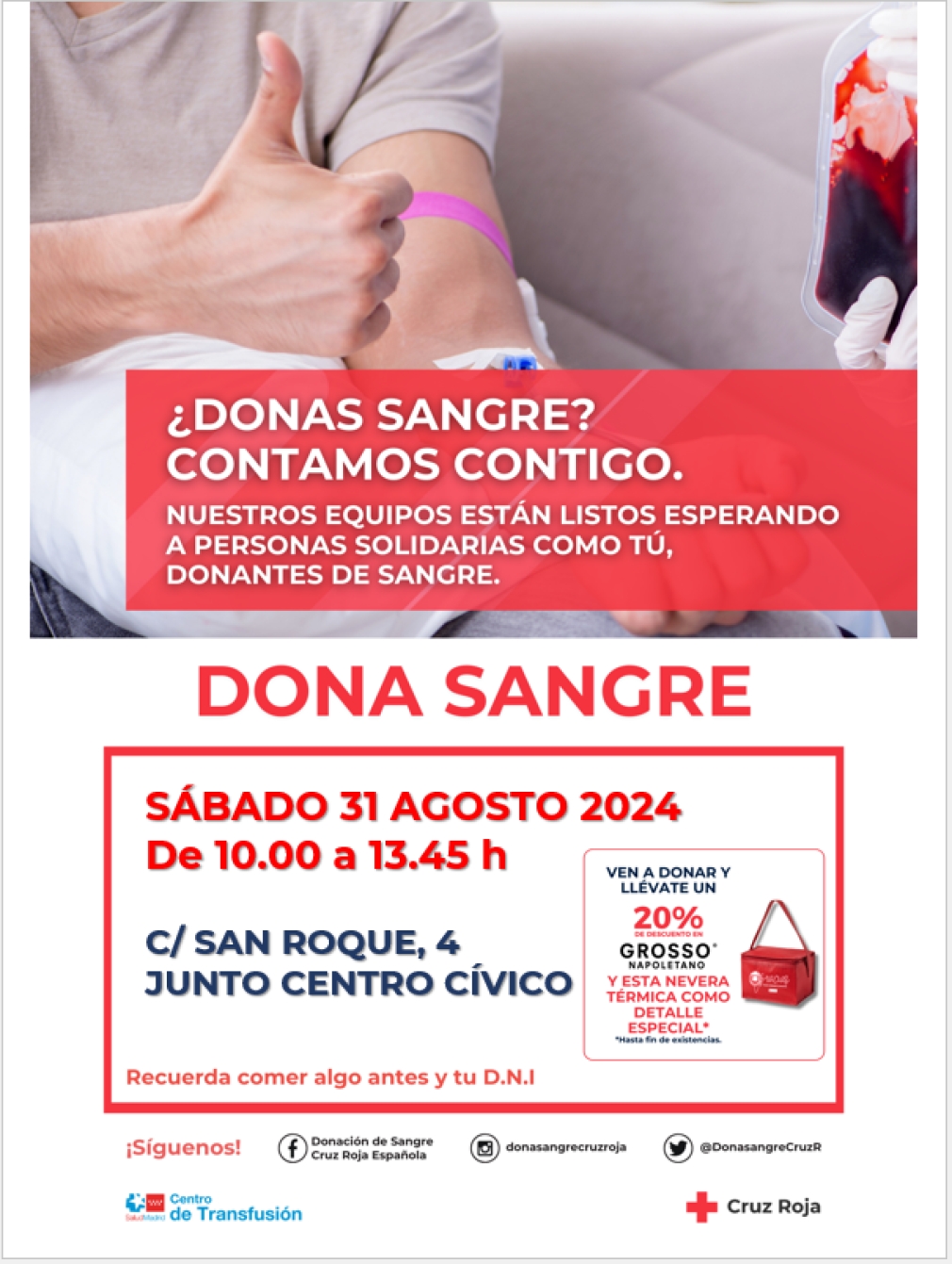 ¿Donas sangre?