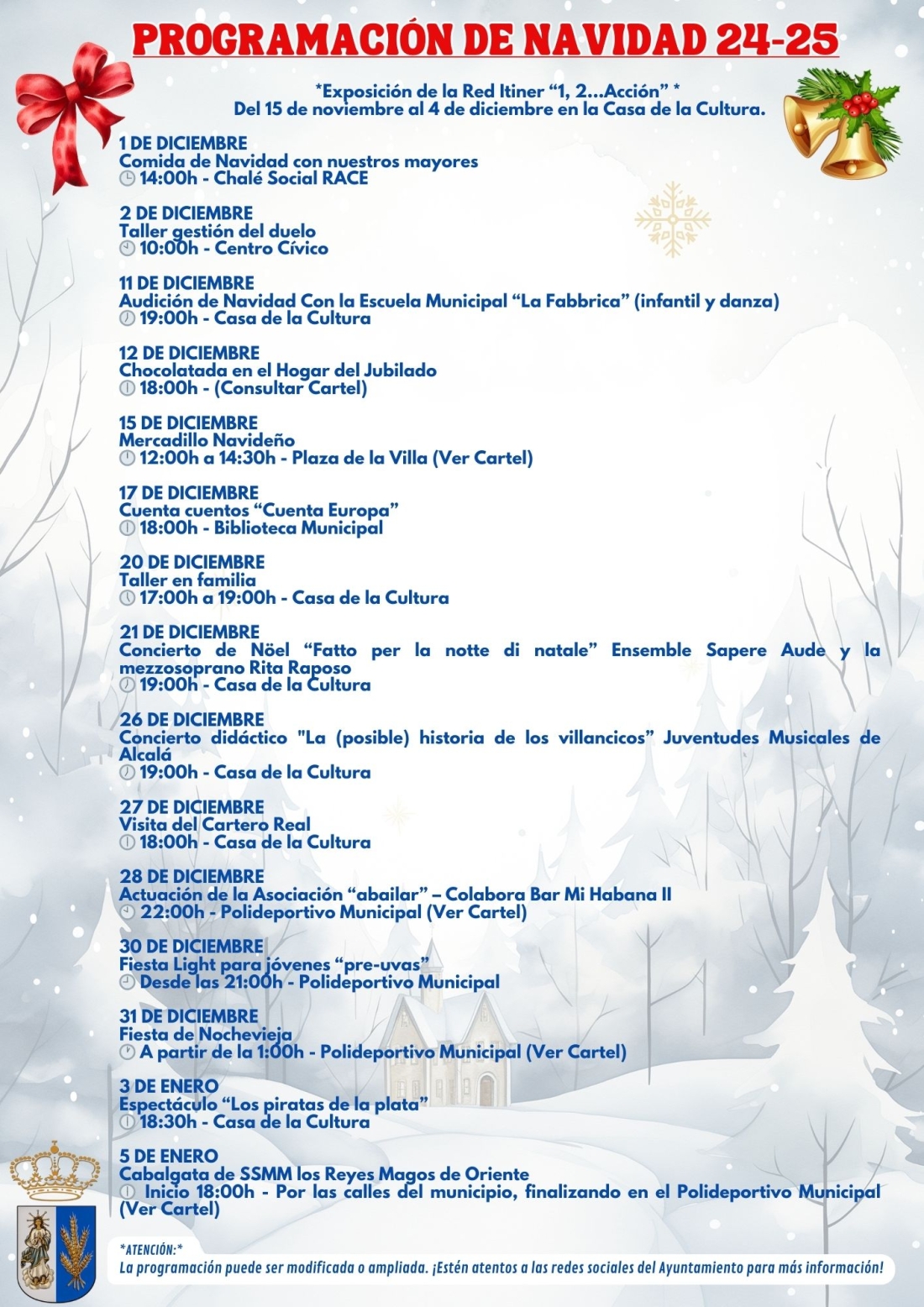 PROGRAMACION DE NAVIDAD 24-25