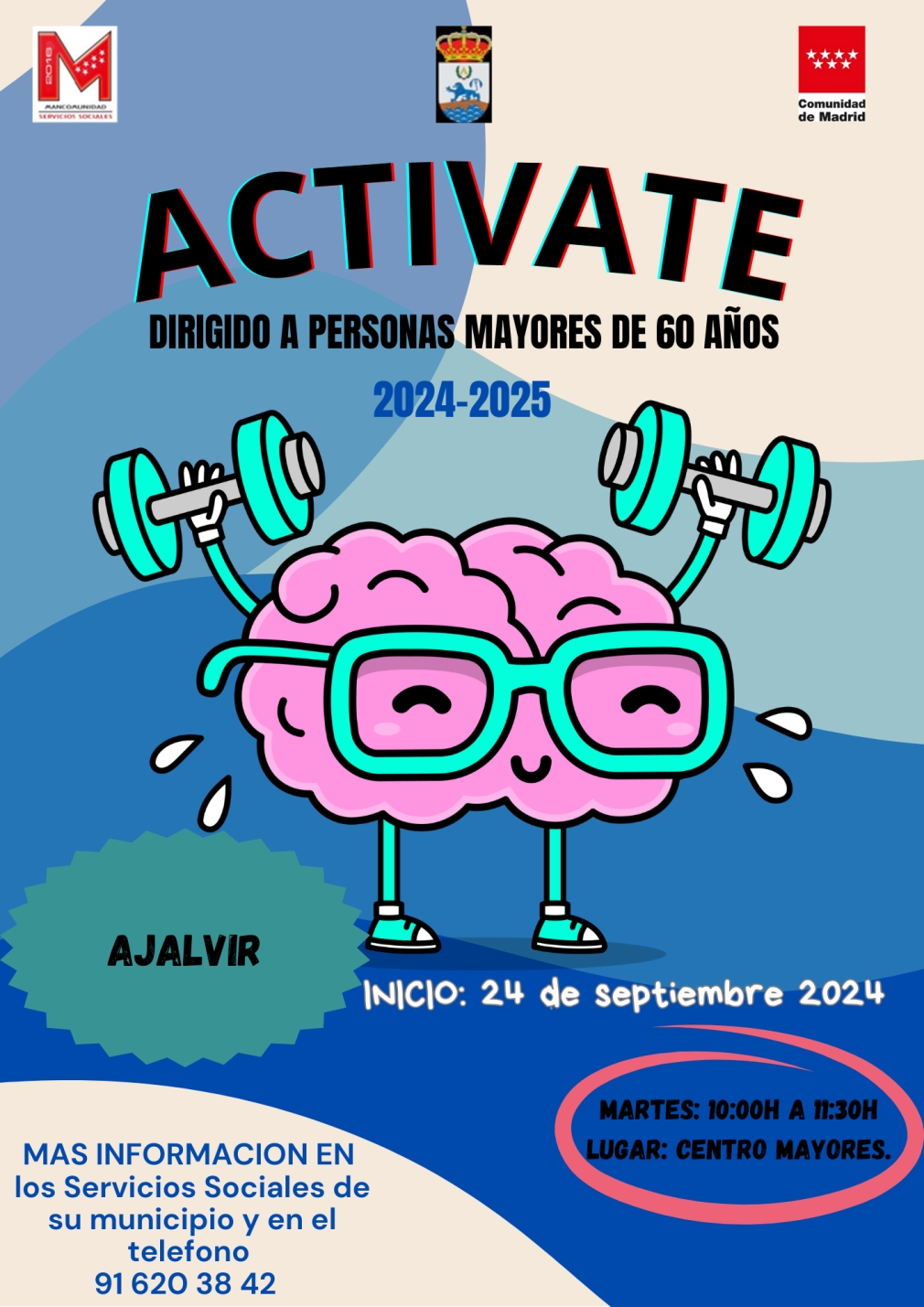 Taller de Activate para Personas Mayores de 60 Años