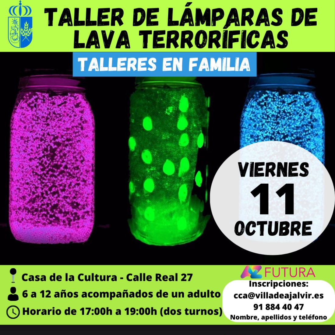 TALLER EN FAMILIA 11 DE OCTUBRE 24