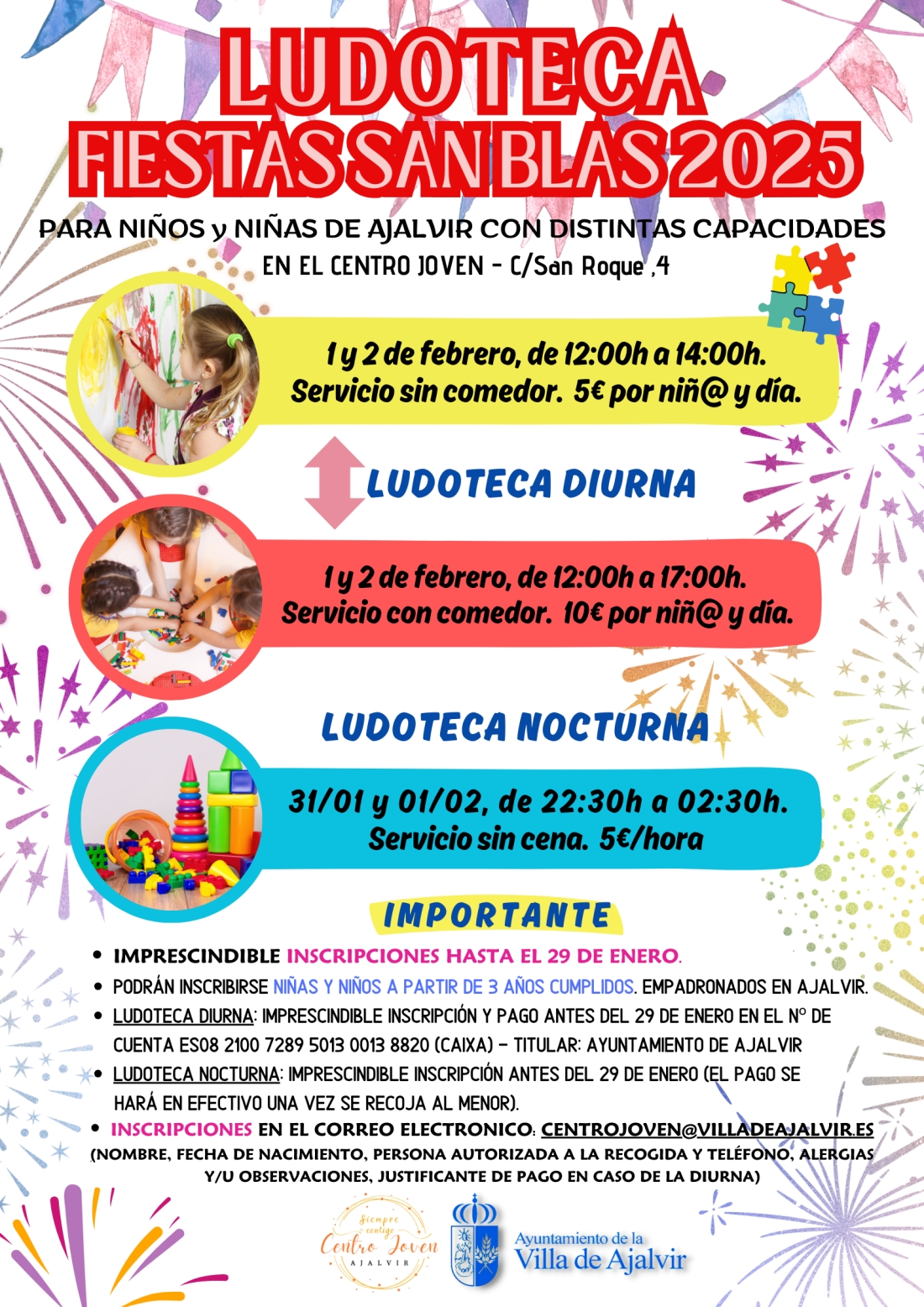 LUDOTECA FIESTAS SAN BLAS 2025